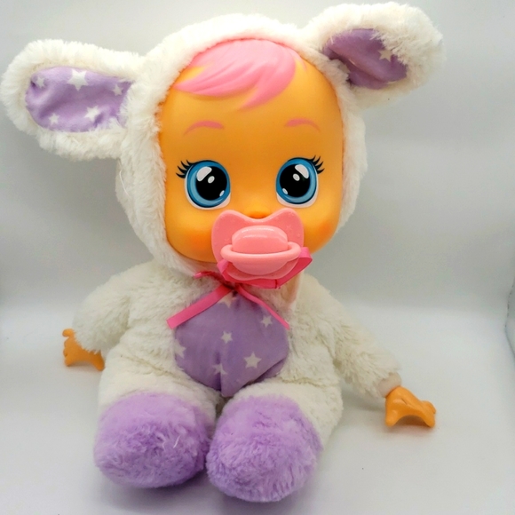 Cry Babies Goodnight Coney Interactive Doll Plush - Picture 5 of 9